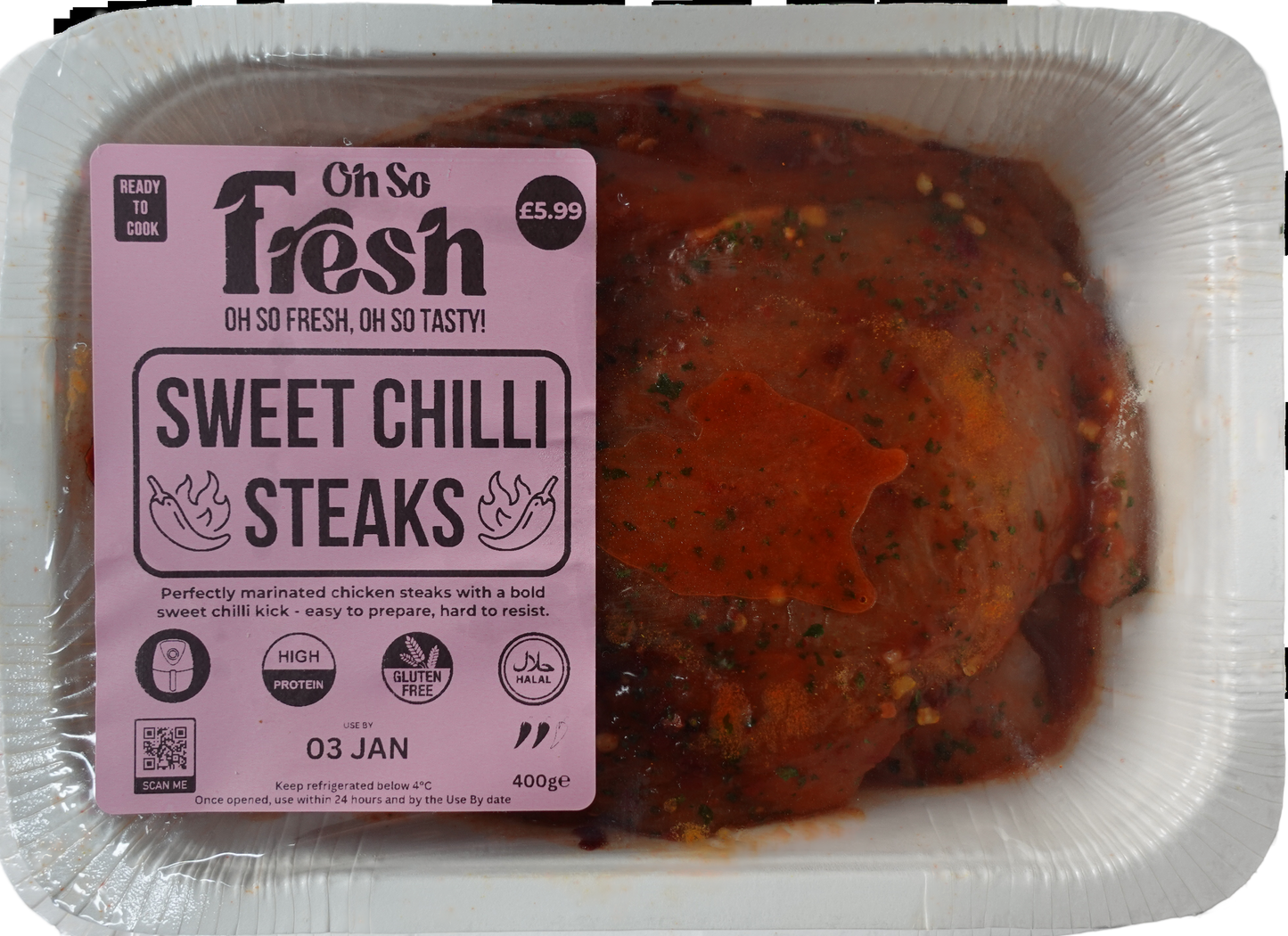 Sweet Chilli Steaks
